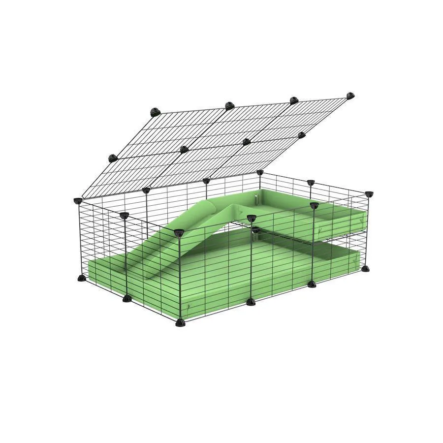 3x2 C&C Cage with Loft & Ramp