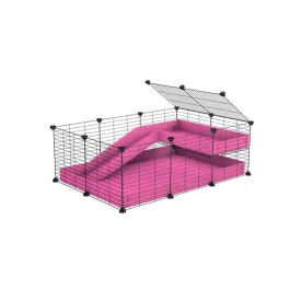 3x2 C&C Cage with Loft & Ramp