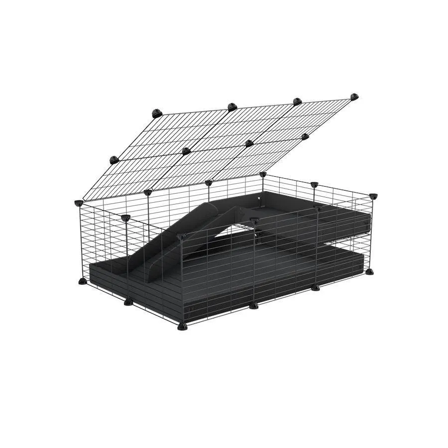 3x2 C&C Cage with Loft & Ramp