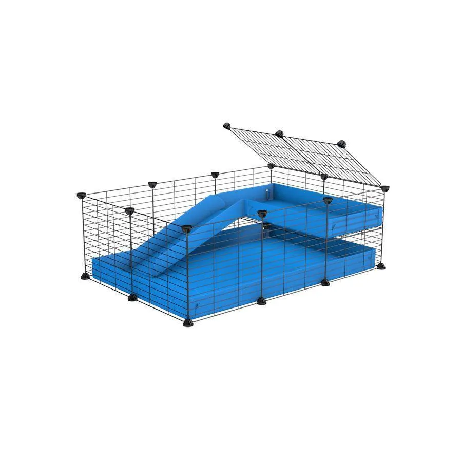 3x2 C&C Cage with Loft & Ramp