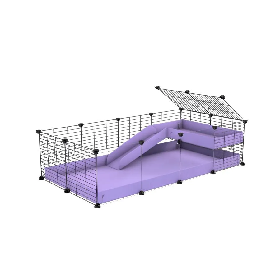 4x2 Clear C&C Cage with Loft & Ramp