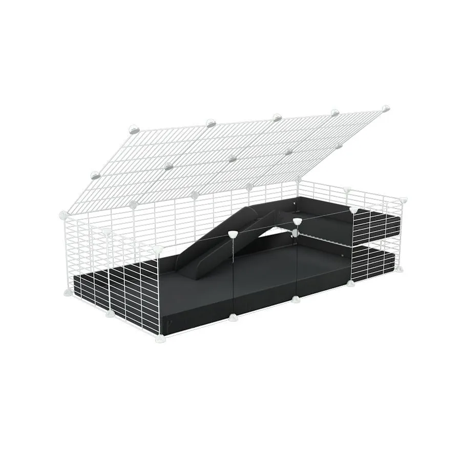4x2 Clear C&C Cage with Loft & Ramp