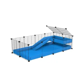 4x2 Clear C&C Cage with Loft & Ramp