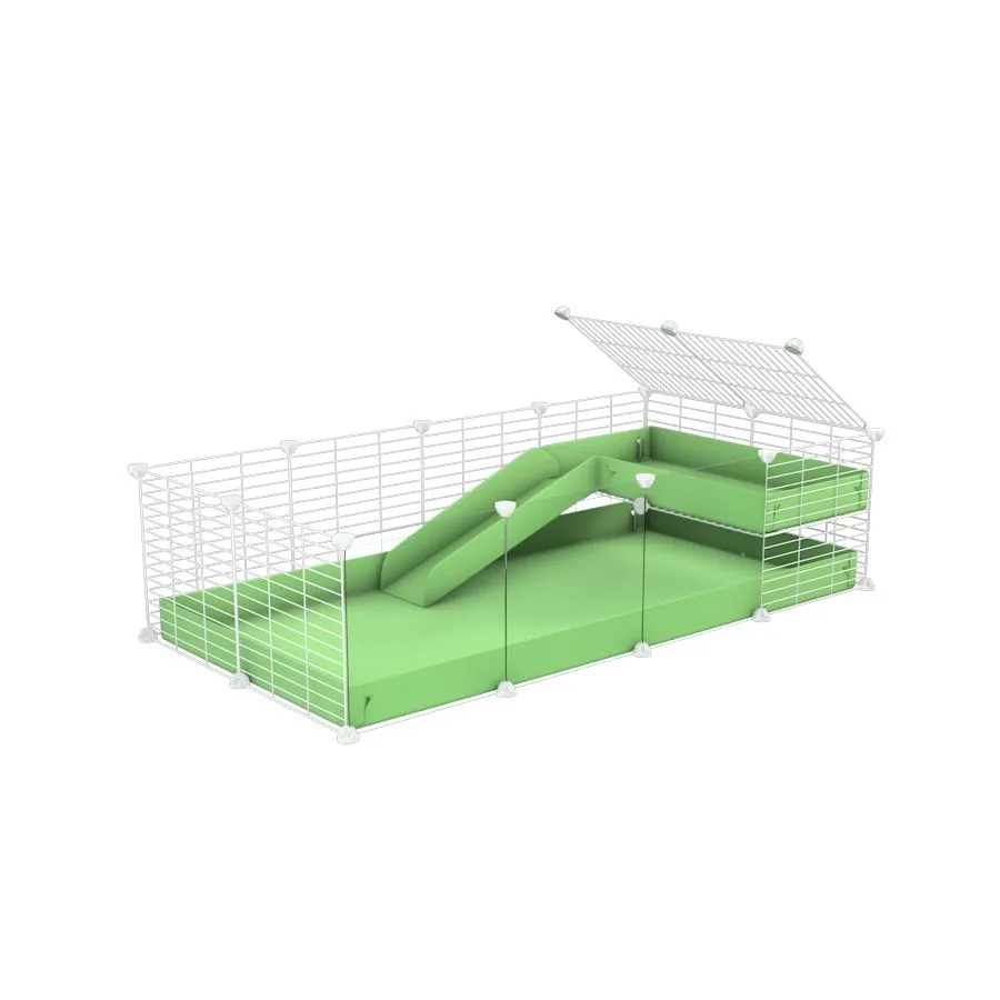 4x2 Clear C&C Cage with Loft & Ramp