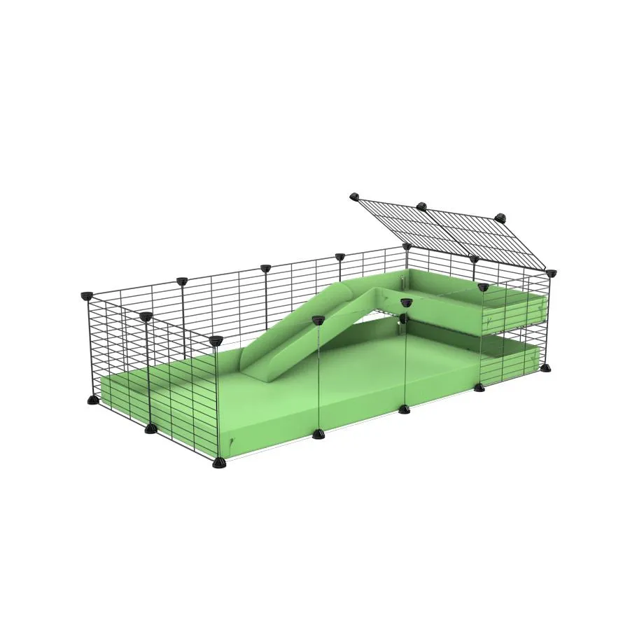 4x2 Clear C&C Cage with Loft & Ramp