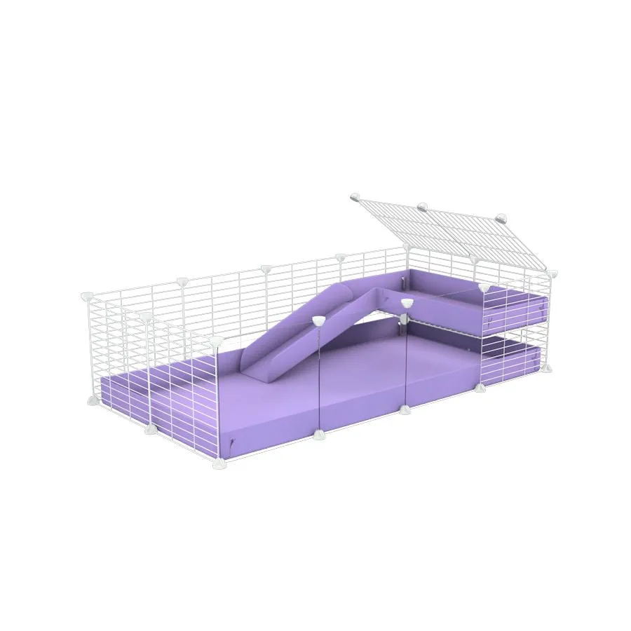 4x2 Clear C&C Cage with Loft & Ramp