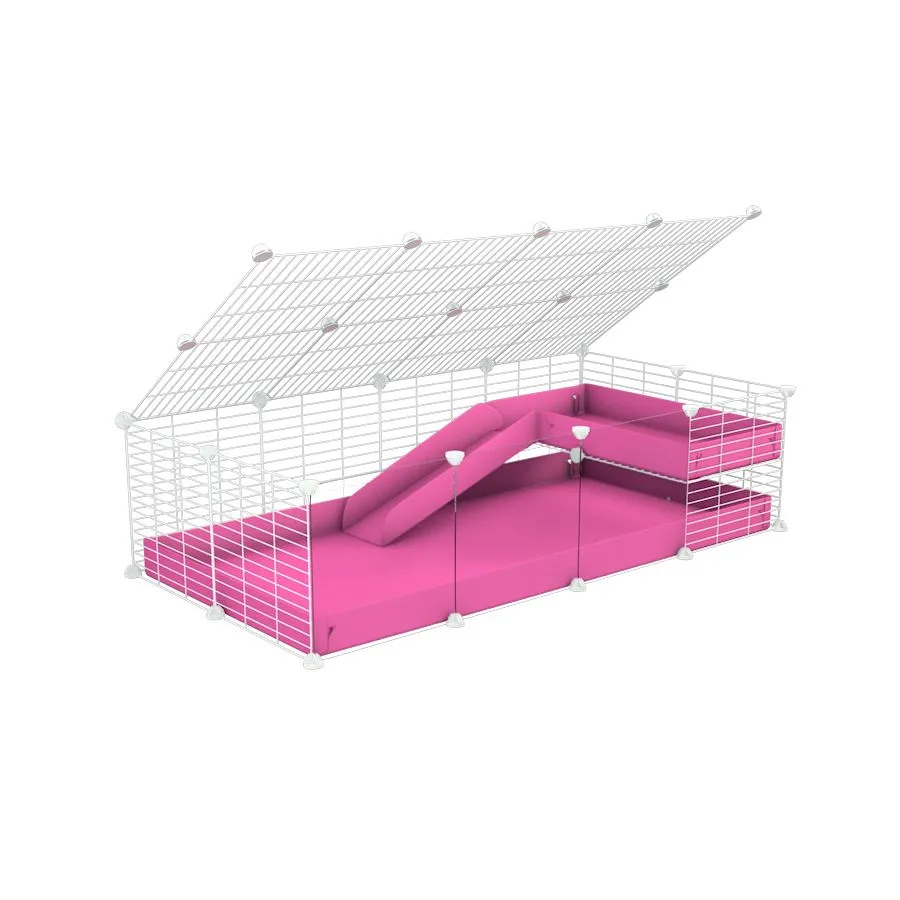 4x2 Clear C&C Cage with Loft & Ramp