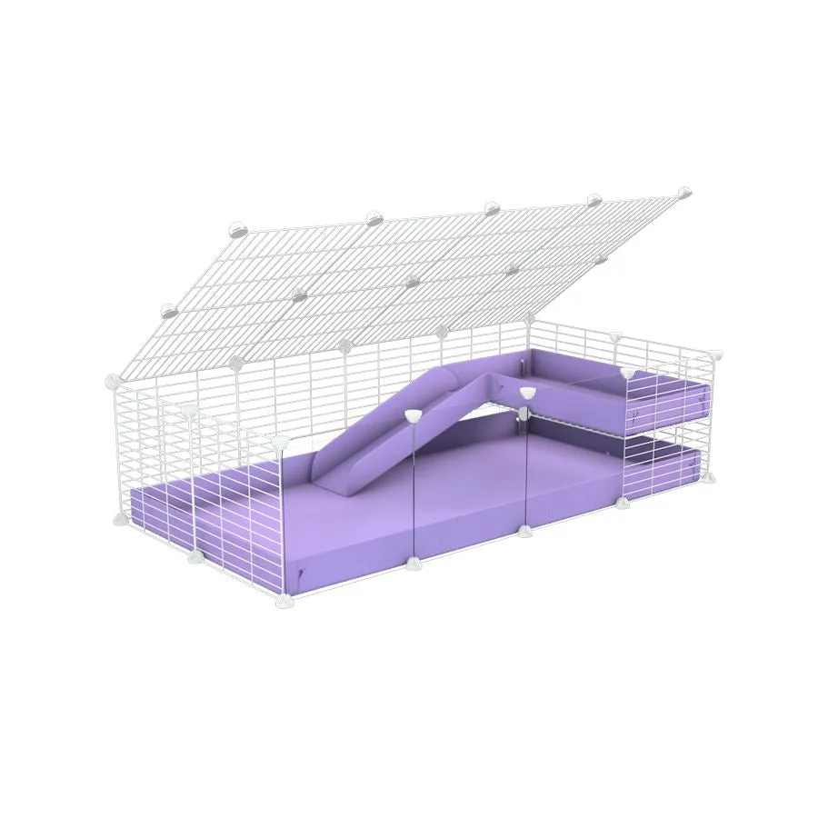 4x2 Clear C&C Cage with Loft & Ramp