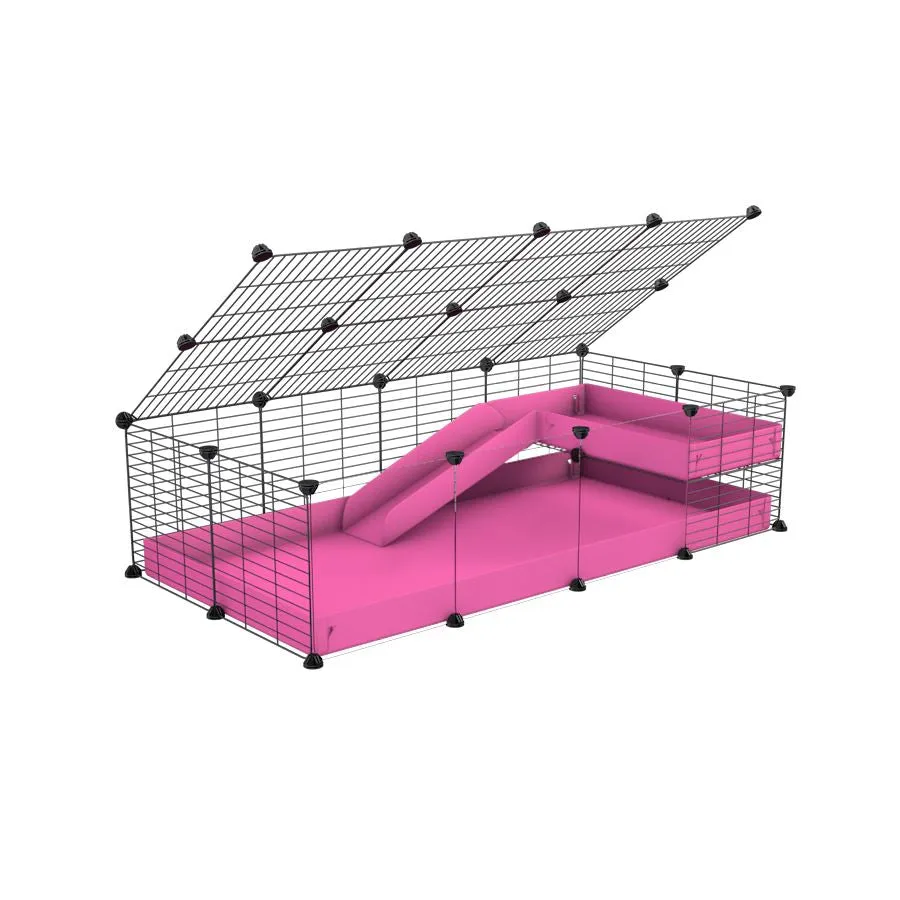 4x2 Clear C&C Cage with Loft & Ramp