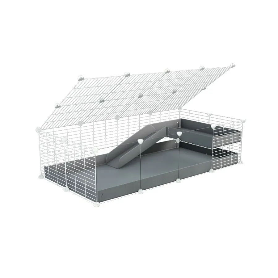 4x2 Clear C&C Cage with Loft & Ramp
