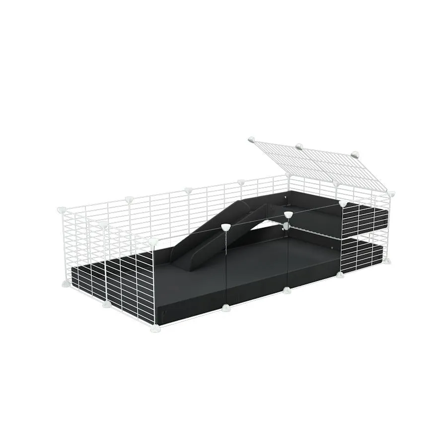 4x2 Clear C&C Cage with Loft & Ramp