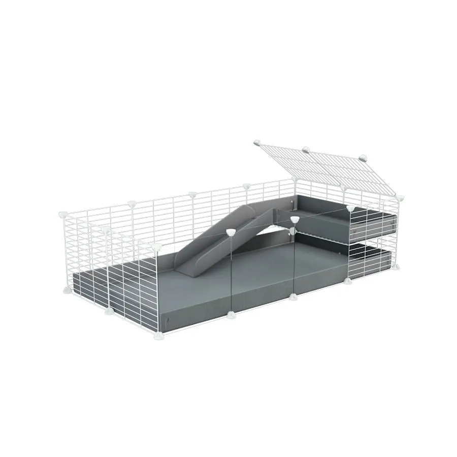 4x2 Clear C&C Cage with Loft & Ramp