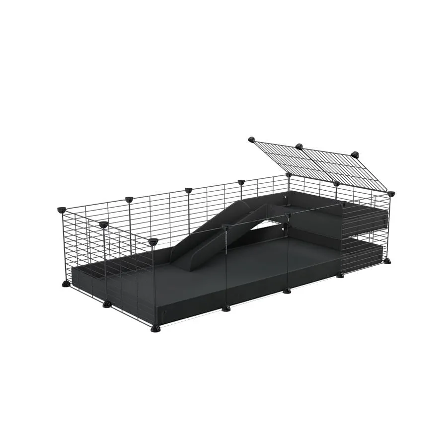 4x2 Clear C&C Cage with Loft & Ramp