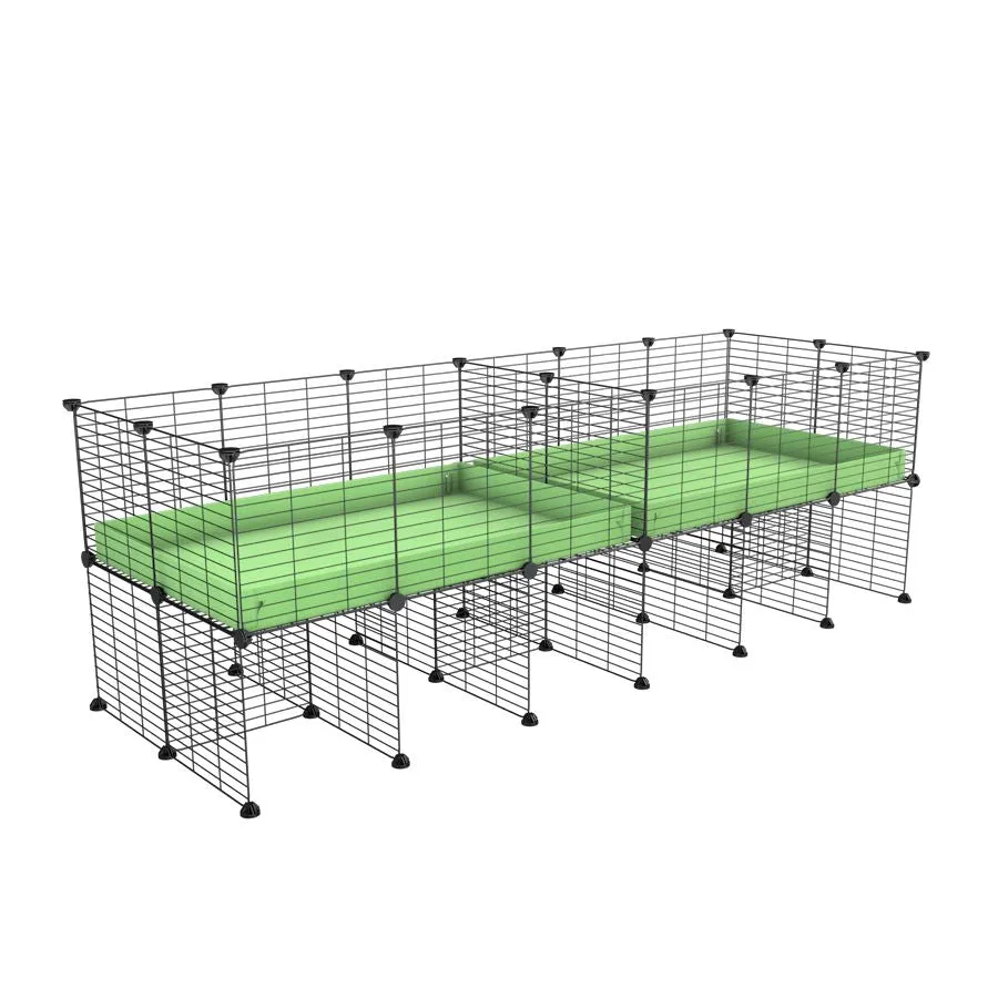 6x2 C&C Cage with Divider & Stand