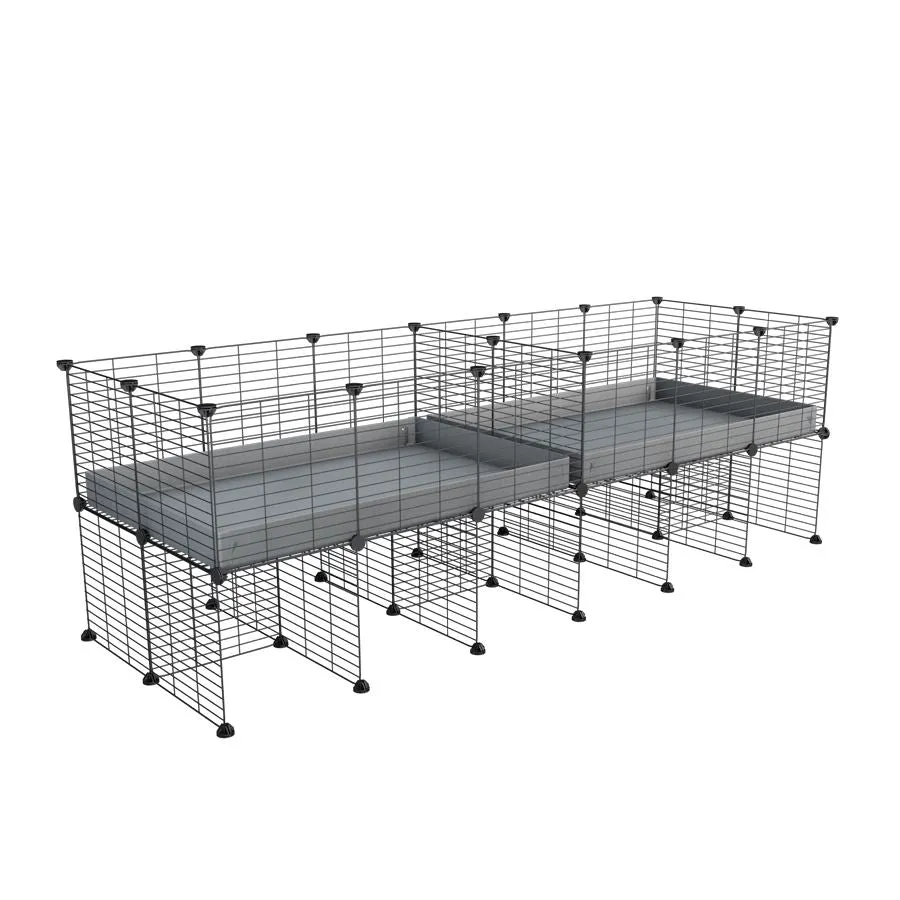 6x2 C&C Cage with Divider & Stand