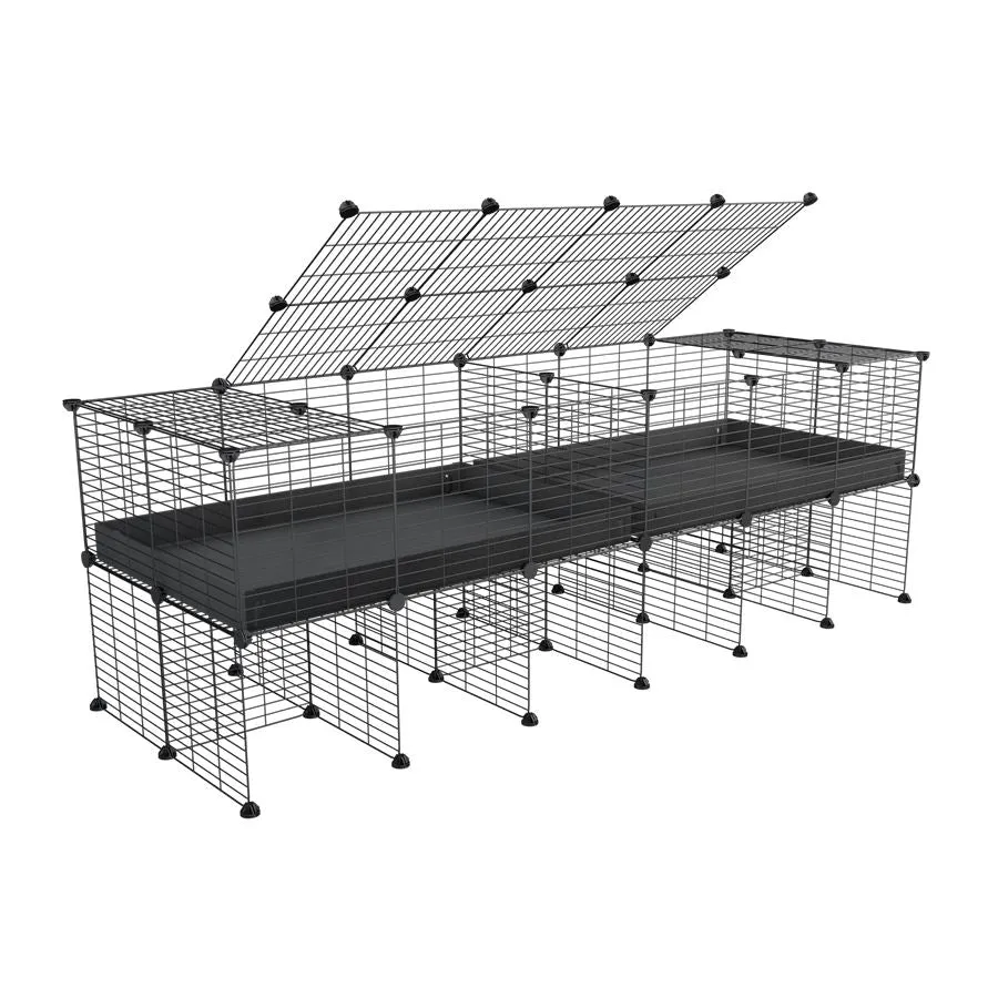 6x2 C&C Cage with Divider & Stand