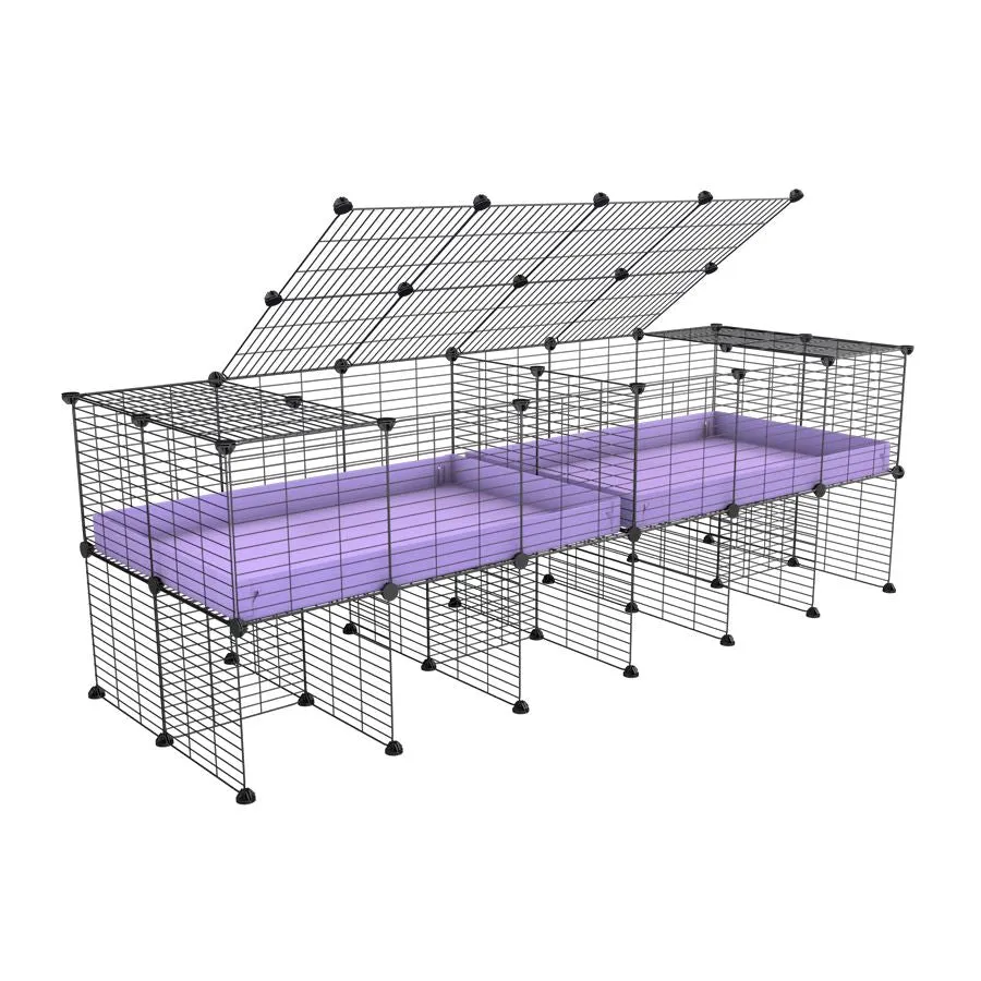 6x2 C&C Cage with Divider & Stand