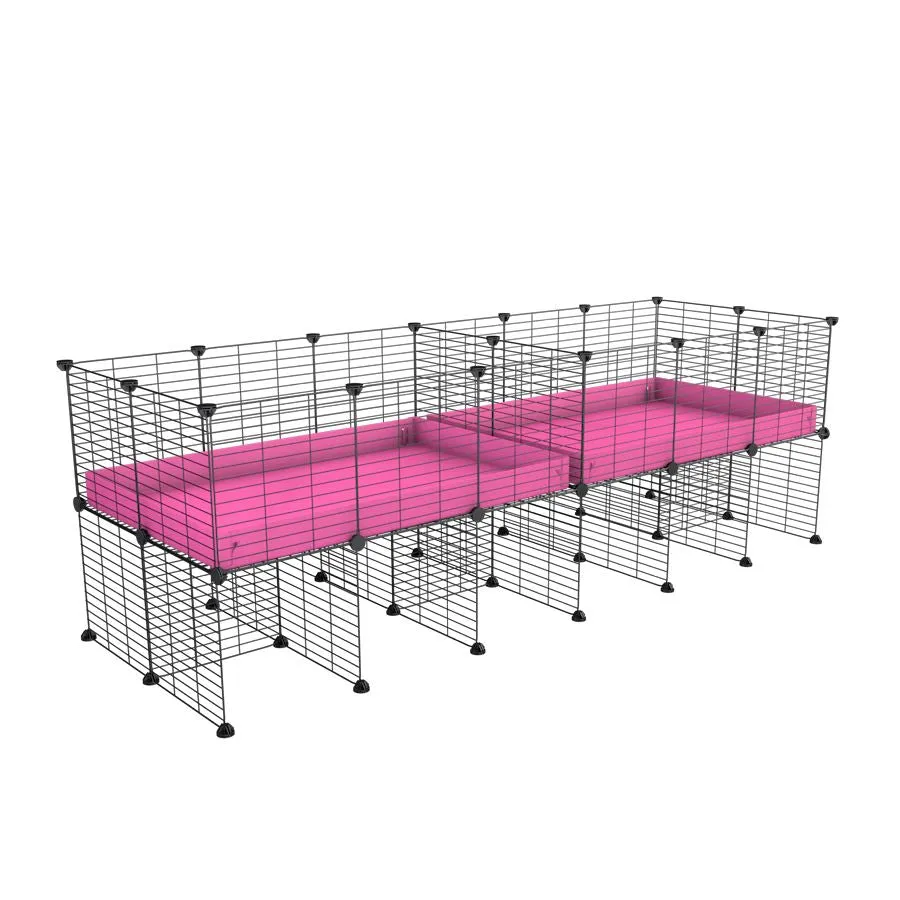 6x2 C&C Cage with Divider & Stand