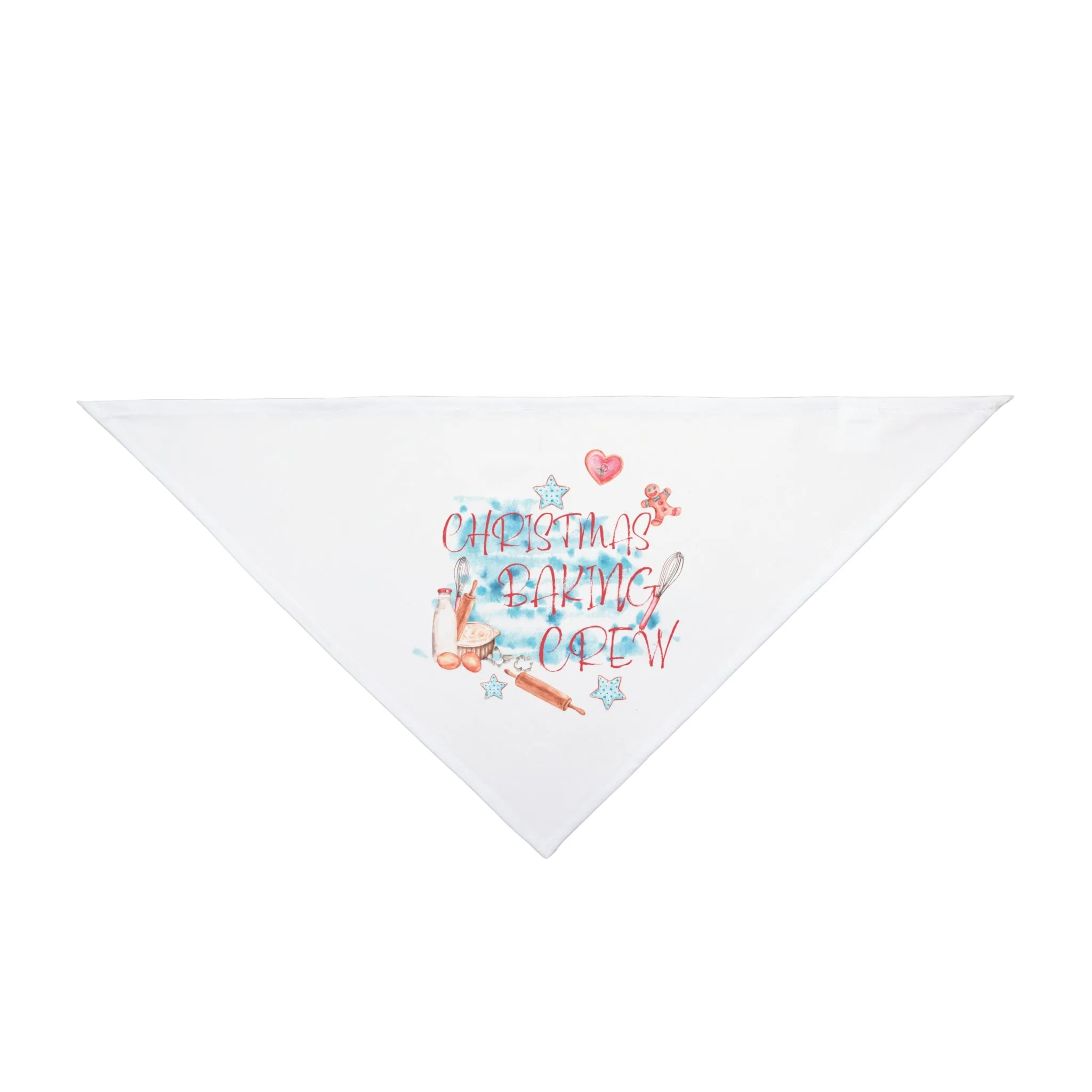 Bandana, Christmas Baking Crew, Christmas Pet Bandana