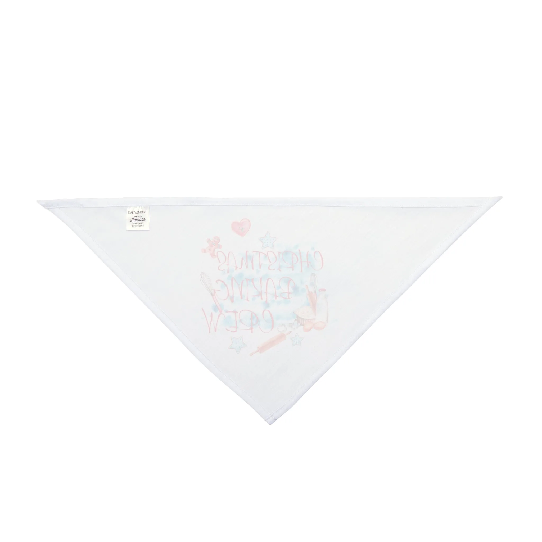 Bandana, Christmas Baking Crew, Christmas Pet Bandana