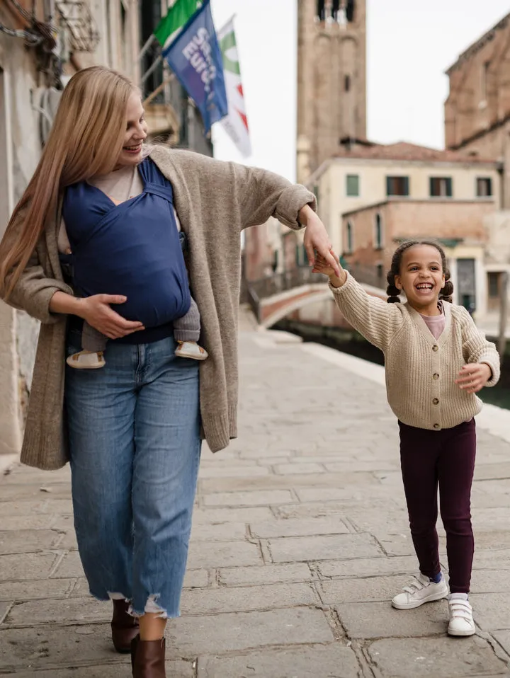 Boba Bliss Baby Carrier in Navy Blue