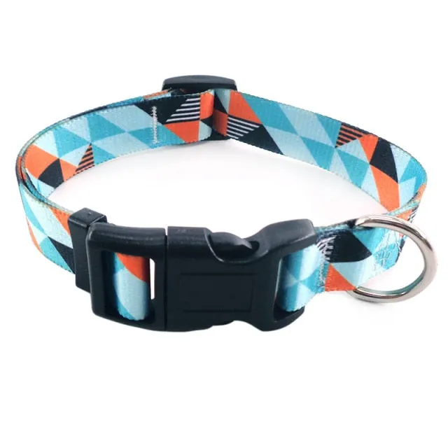 Bohemian Printing Dog Collars