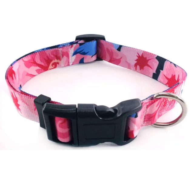 Bohemian Printing Dog Collars