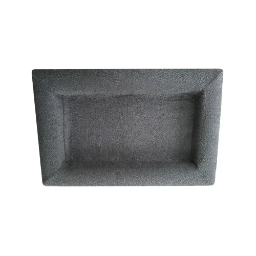 Boucle Orthopedic Pet Bed Charcoal - Large (100 x 65cm)