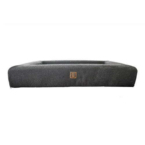 Boucle Orthopedic Pet Bed Charcoal - Large (100 x 65cm)