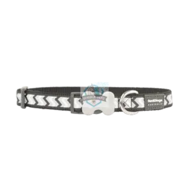 Bucklebone Reflective Ziggy Collar - Black