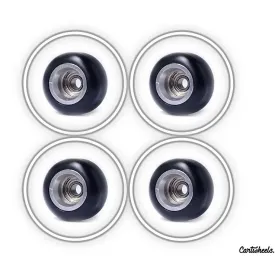 Cartwheels Classics V4R Supers Black & Silver Core