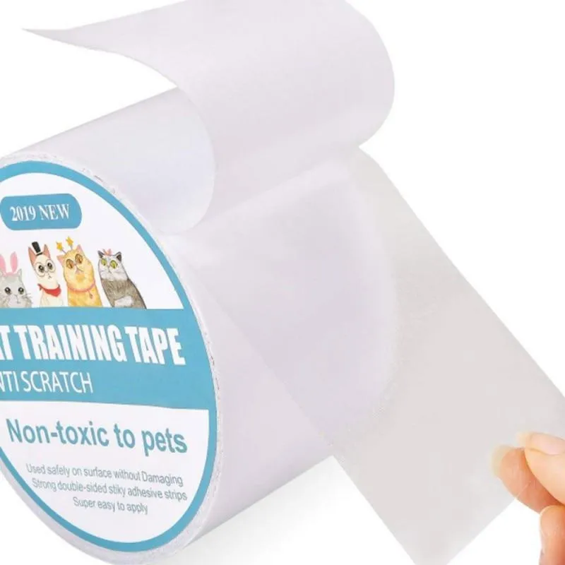 Cat Scratch Tape - Transparent Sticky Tape - Furniture Protection - Anti-Scratch