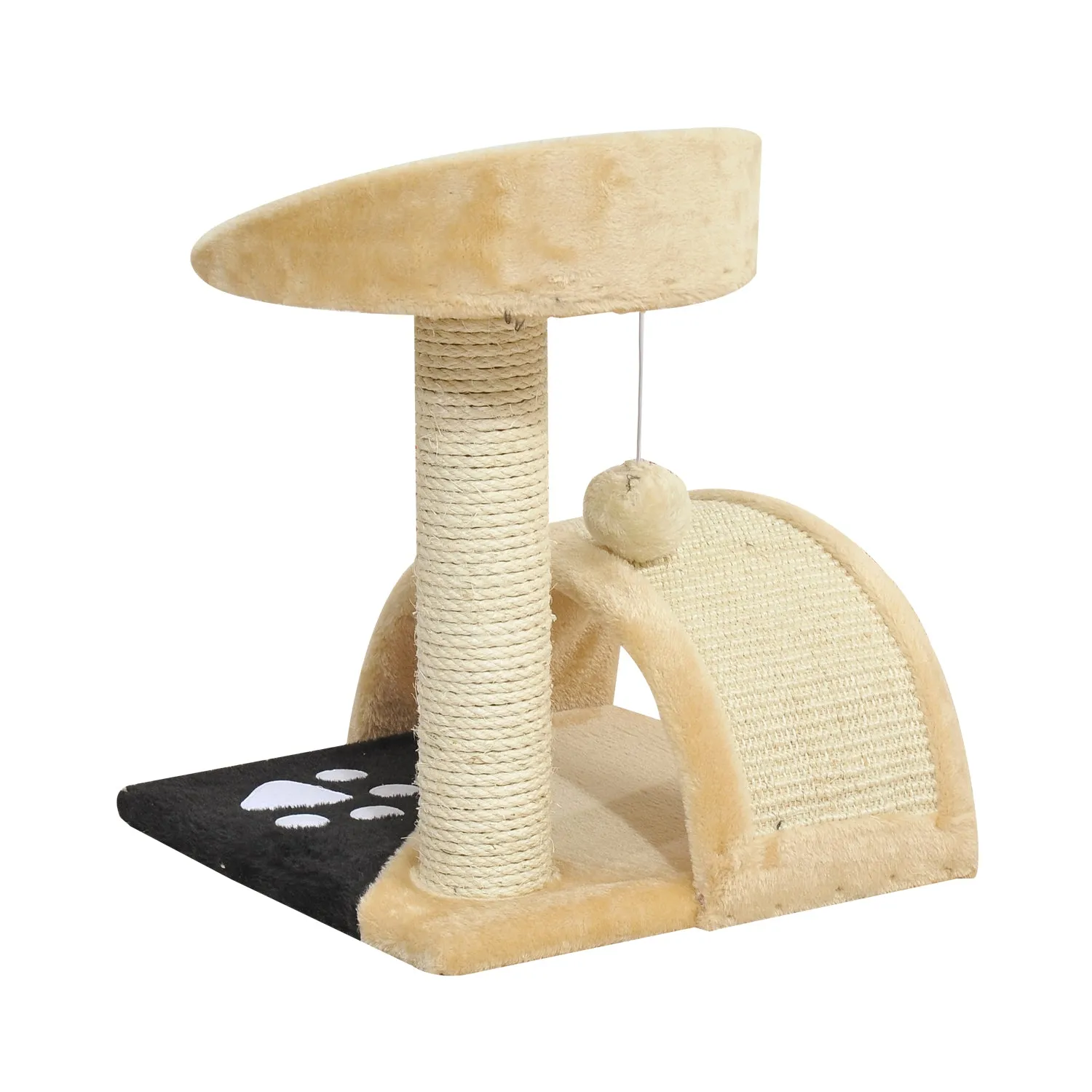 Cat Tree, 36Lx36Wx44H cm –Beige