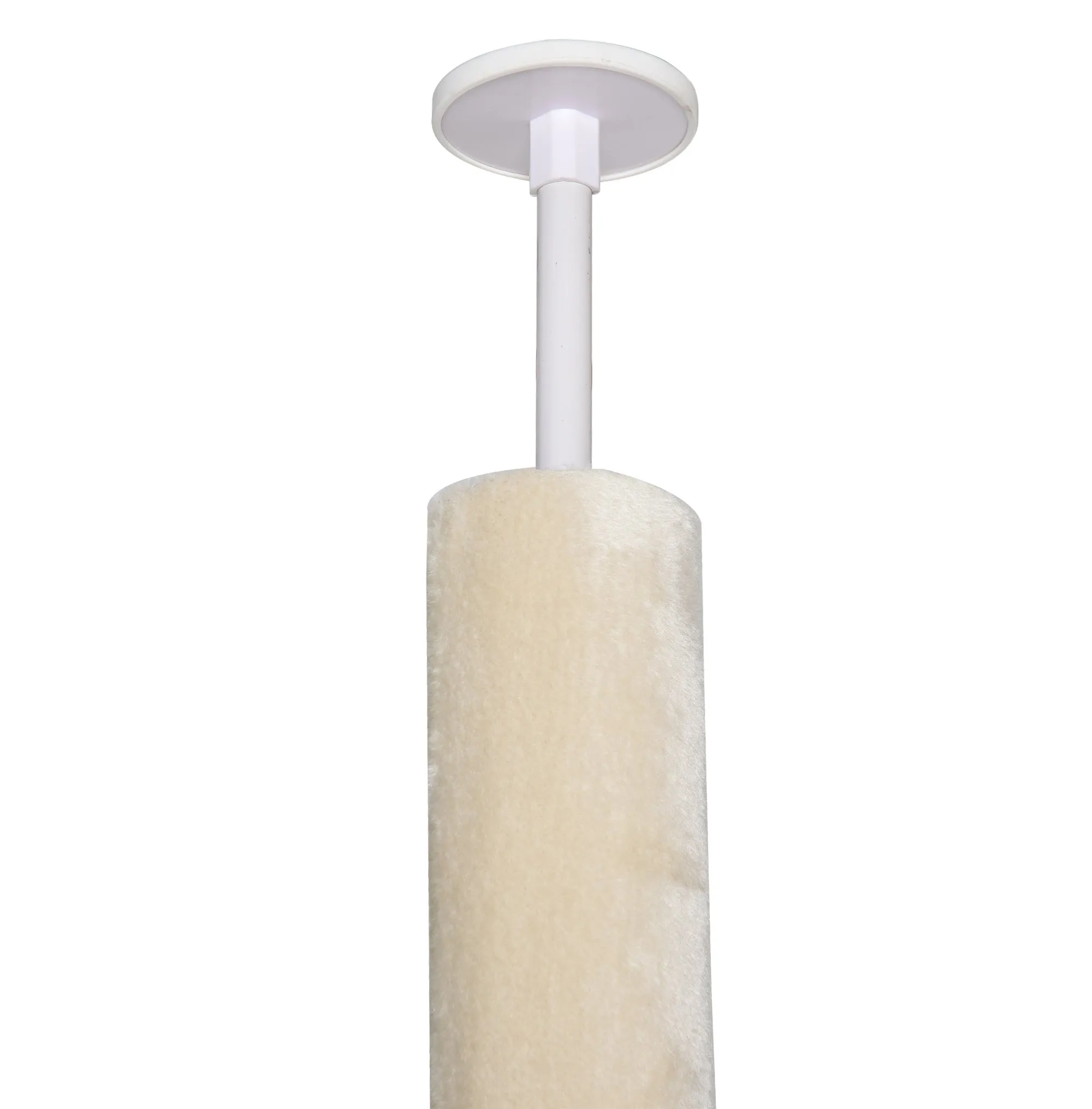 Cats 5-Tier Sisal Rope Scratching Tree w/ Dangle Toy Beige