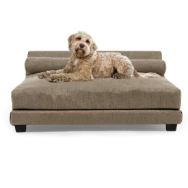 Club Nine Pets Roma Orthopedic Dog Bed in Earth