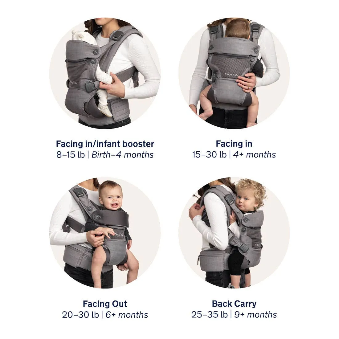 Cudl 4-in-1 Carrier by Nuna