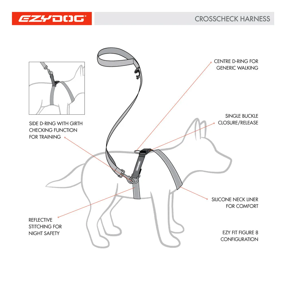 EzyDog Cross Check Harness
