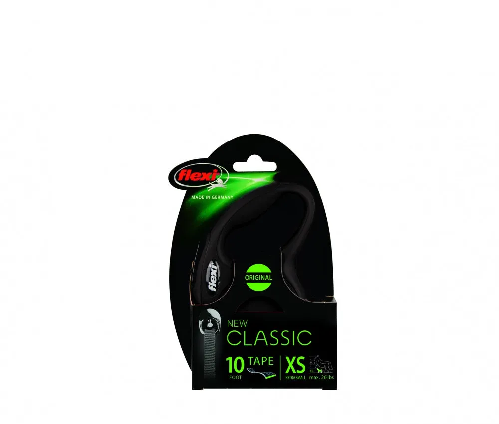 Flexi New Classic XS 10 ft Tape Retractable Leash