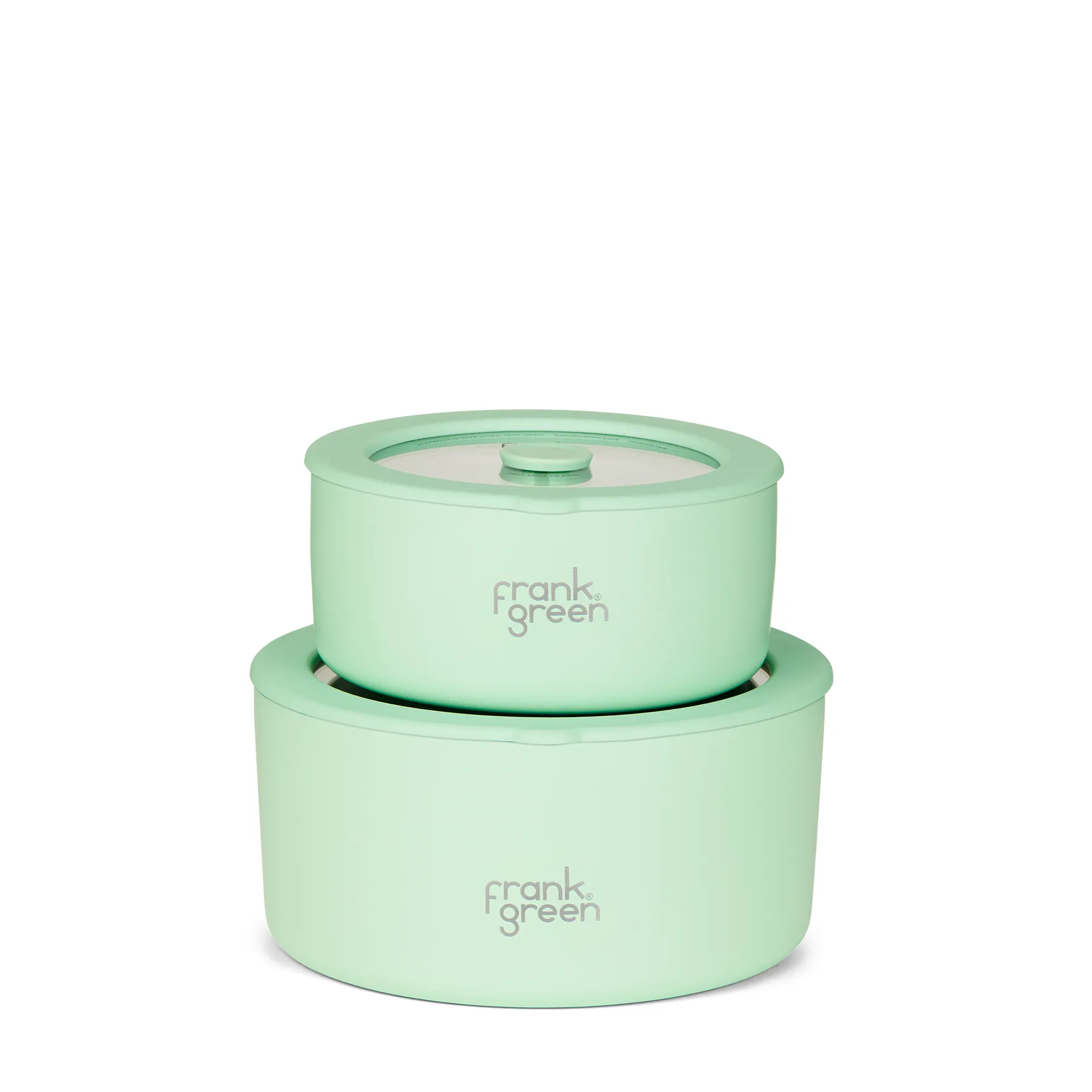 Frank Green Stainless Steel Bowls 2 Pack - Mint Gelato
