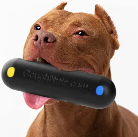 Goughnuts  Dog Toys for Aggressive Chewers | Virtually Indestructible Dog Toys for Breeds Such as Pit Bulls and German Shepherds | Heavy Duty Rubber Stick Toy | Extra Large
