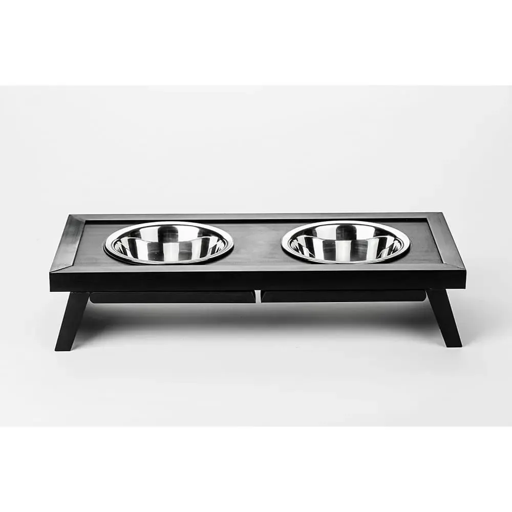 Home HiLo Adjustable Double Diner Cat/Dog Bowl