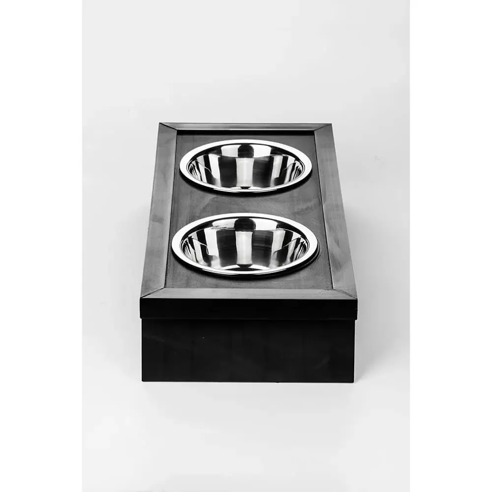 Home HiLo Adjustable Double Diner Cat/Dog Bowl