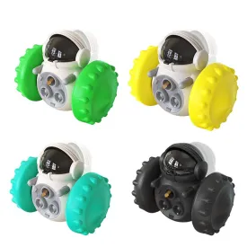 Interactive Dog Puzzle Toy with Slow Feeder Tumbler for Pet Food Dispenser