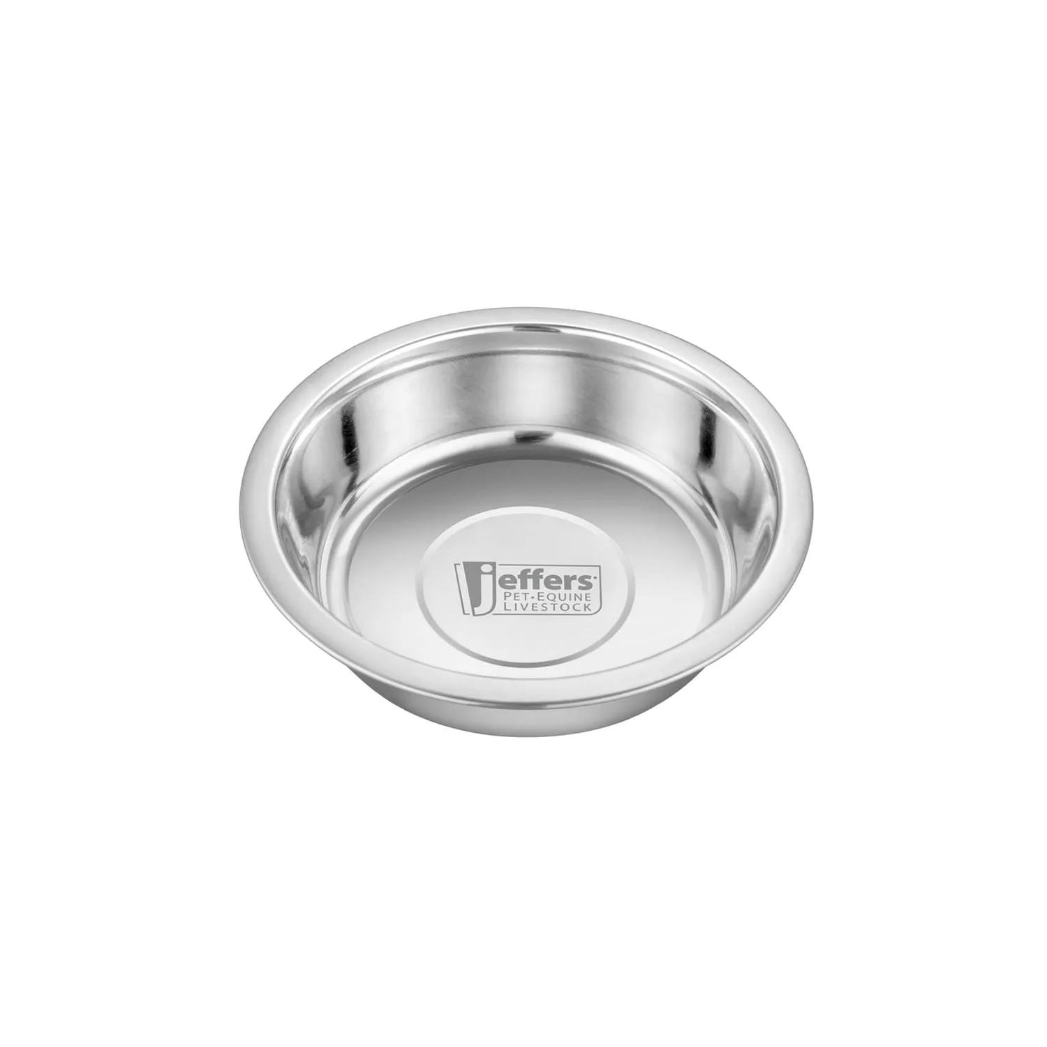 Jeffers Heavy Duty Stainless Steel Food & Water Bowls for Pets