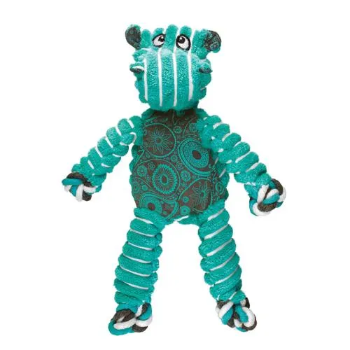 KONG Floppy Knots Hippo Dog Toy - Medium/Large