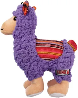 KONG Sherps Dog Toy  Medium Size, Plush Squeaky Toy for Indoor Play, Soft & Durable