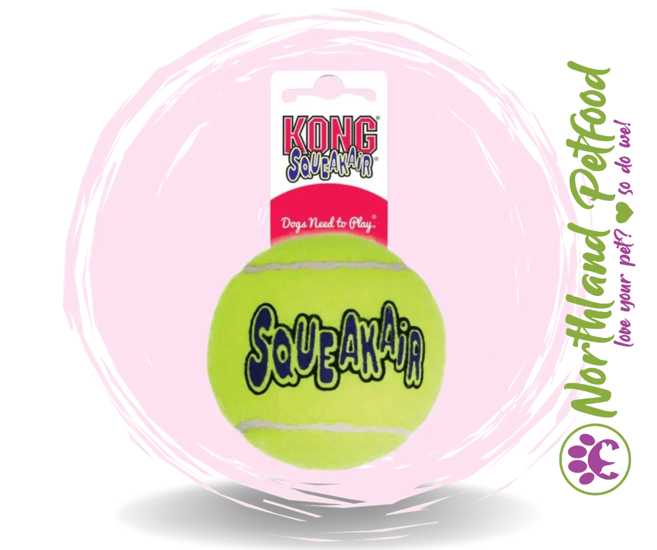 Kong Squeak Air Tennis Ball- Large