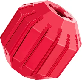 KONG Stuff-A-Ball - Durable Chew Toy for Dogs - Natural Rubber Dog Toy for Dental Health - Pet Toy for Chewing & Teeth Cleaning - Stuffable Toy for Dog Treats & Snacks - for Small Dogs