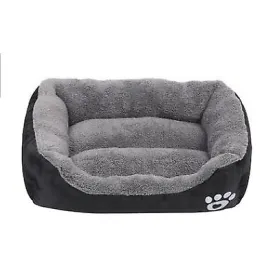 M 54*42cm black Pet cat, dog bed, soft and comfortable pet nest AZ21794