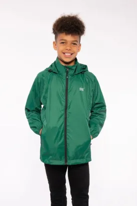 Mac in a Sac Kids Waterproof Breathable Windproof Packable Origin Jacket-BOTTLE